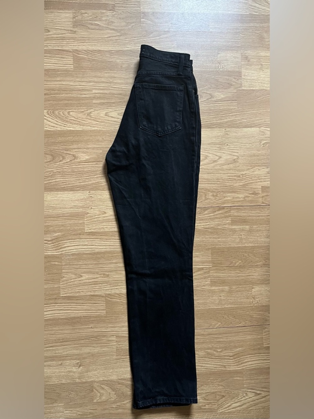 Abercrombie & Fitch Curve Love Ultra High Rise 90s Straight Jean Black - Picture 6 of 13
